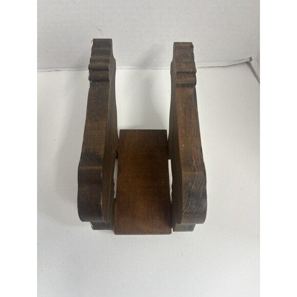 Vintage Wood Cow Lot Napkin/Paper Plate holder And Recipe Holder - Picture 4 of 8